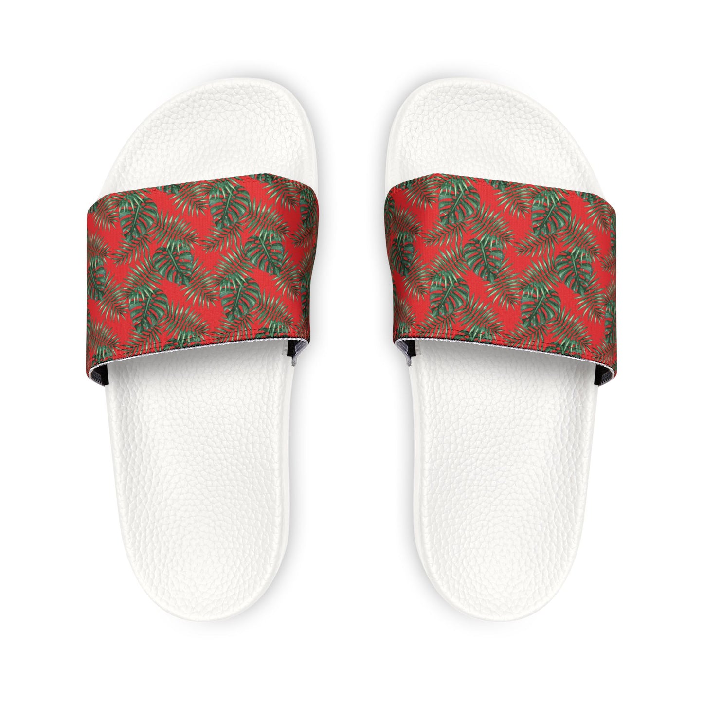 Red Tropical Bliss Women's Removable-Strap Sandals