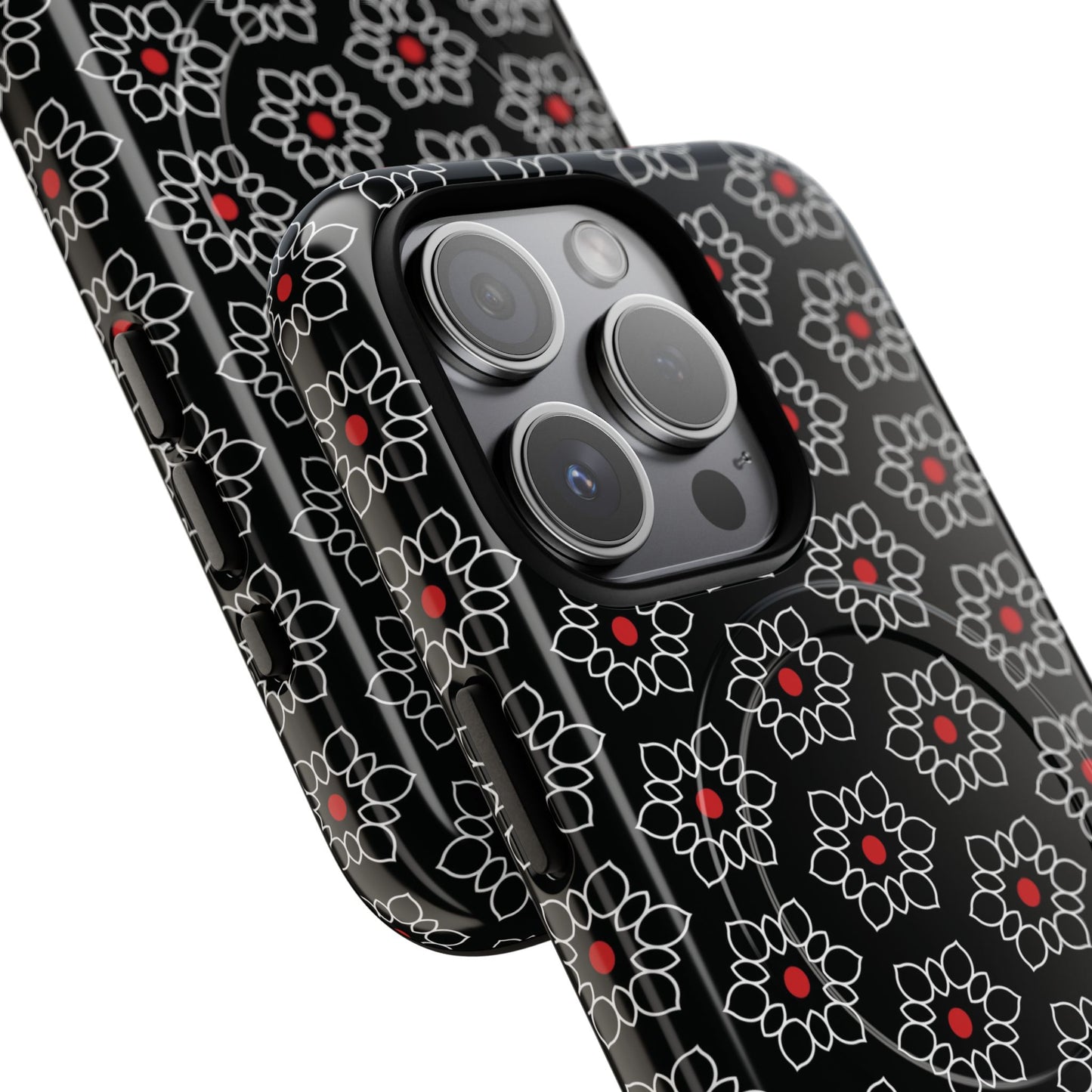 Floral Power Magnetic Tough iPhone Cover | Tough iPhone Cover, Floral Design, Custom iPhone Accessory, Gift for Her, iPhone Case