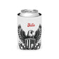 Personalized Patriotic Eagle with Shield Design Can Cooler — (Custom Name)