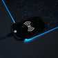 Opulent Dusk LED Gaming Mouse Pad, Wireless Charging