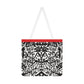 Urban Graffiti Shoulder Tote Bag - Colorful Everyday Accessory