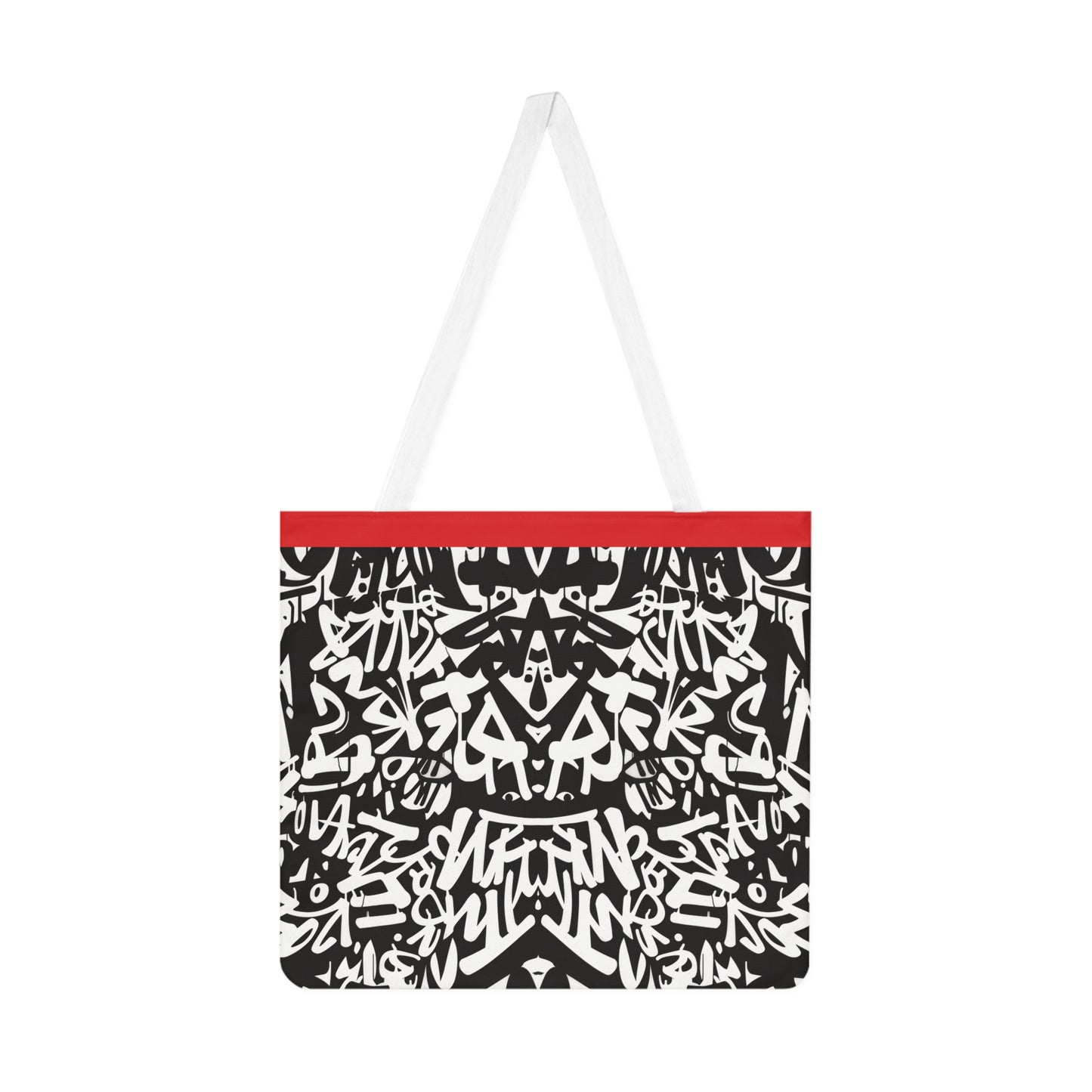 Urban Graffiti Shoulder Tote Bag - Colorful Everyday Accessory