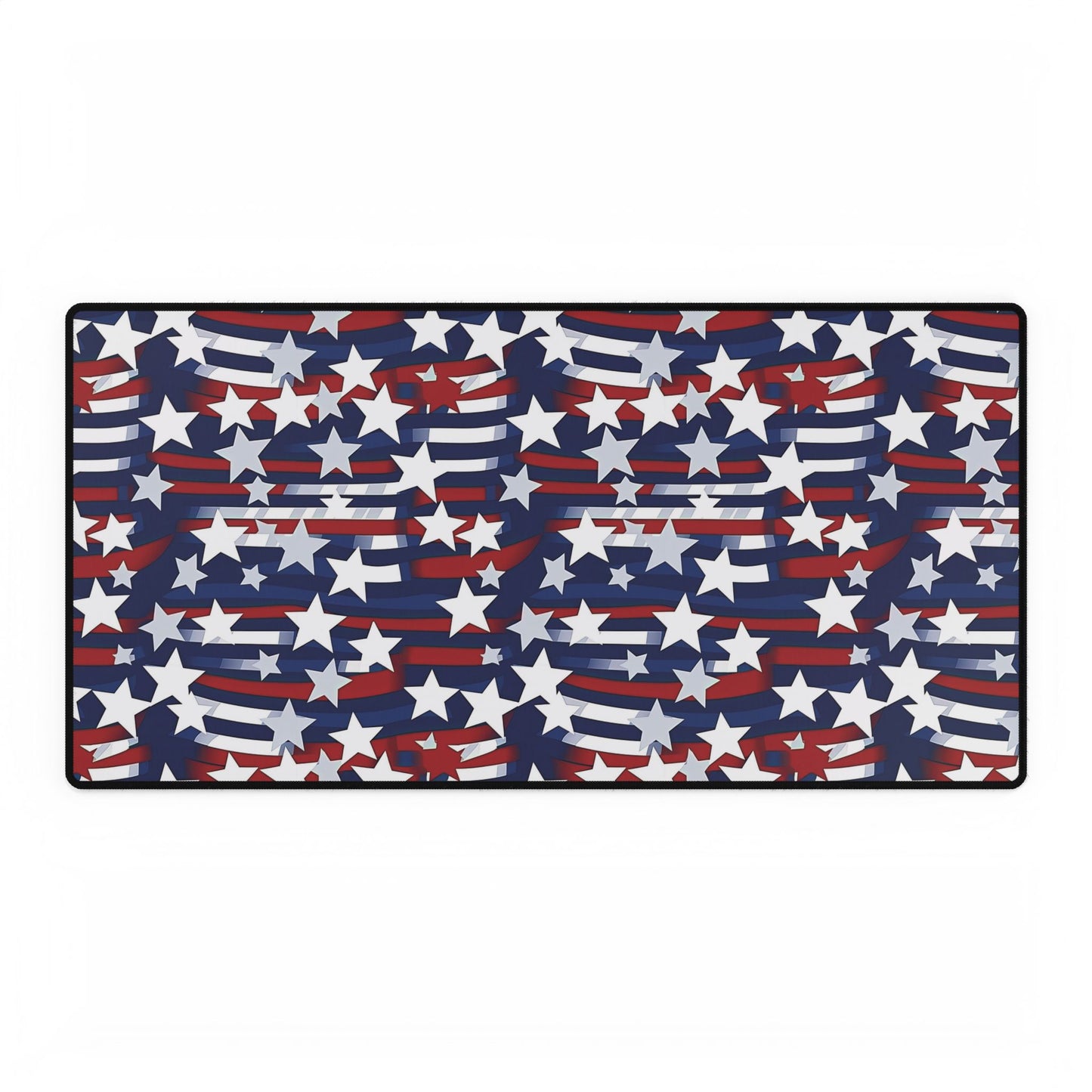 Patriotic Waves Desk Mats