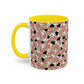 Colorful Heart Pattern Coffee Mug - Perfect Gift for Love & Friendship