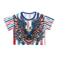 Patriotic Pride Crop Tee (AOP)