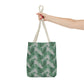 Grey Tropical Bliss Tote Bag