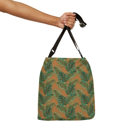 BrownTropical Bliss Adjustable Tote Bag (AOP)