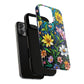 Flower Garden Stained Glass Phone Case, Tough Magnetic Cases, Floral Phone Cover, Durable Phone Accessories, Spring Gift, Birthday Present