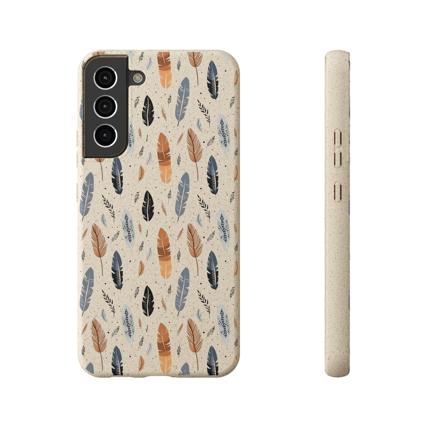 Whispering Feathers Samsung Biodegradable Cases