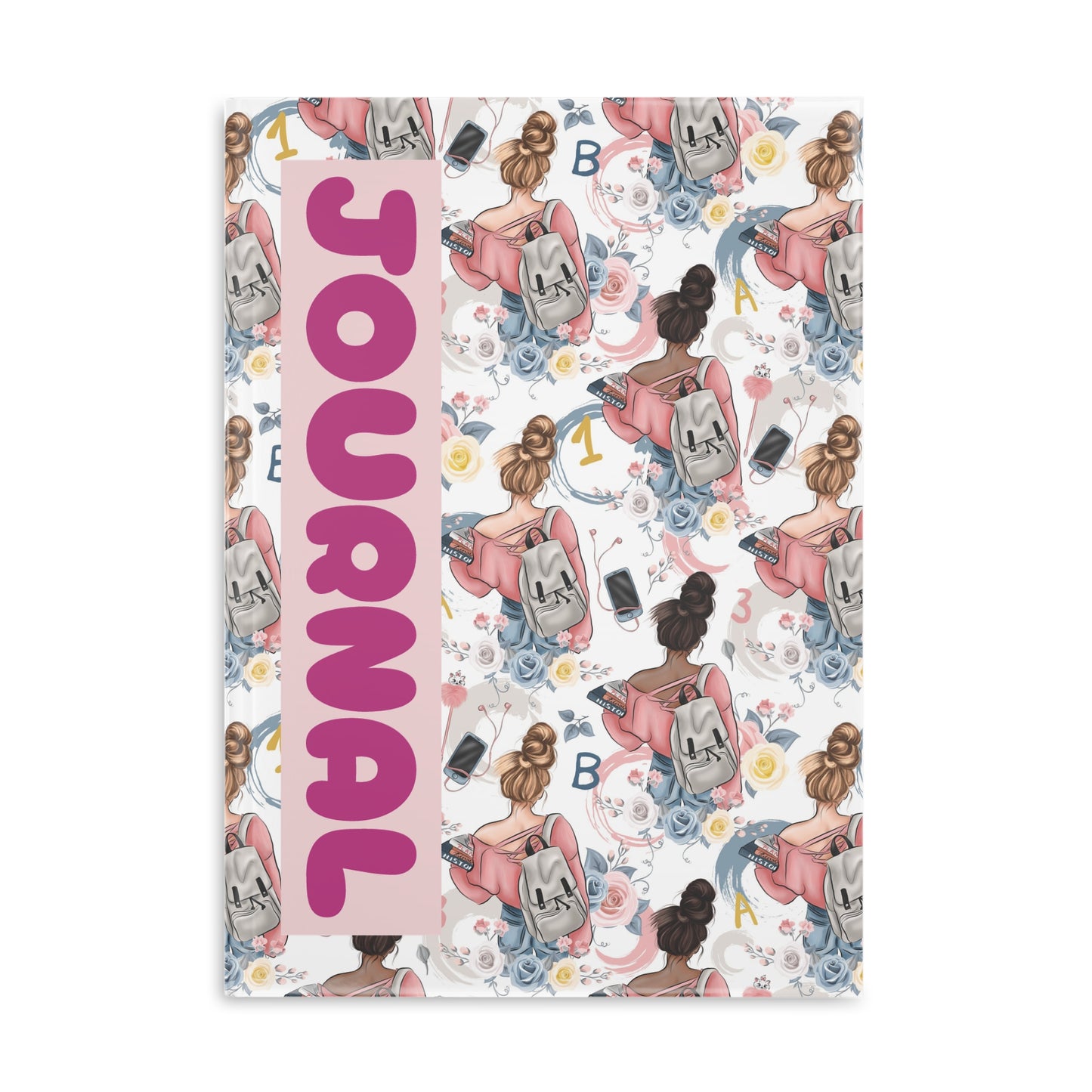 Study Chic Dotted Hardcover Journal with Puffy Covers