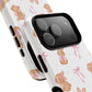Personalized Bunny iPhone Case - Cute Animal Design, Tough MagSafe® Magnetic Case, Easter Gift, Spring Aesthetic, Kids Accessories
