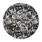 Urban Graffiti Mouse Pad - Stylish Desk Accessory for Creative Spaces
