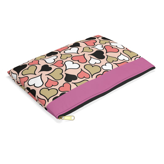 Charming Heart Accessory Pouch - Perfect for Organizing Essentials & Gifts