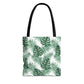 White Tropical Bliss Tote Bag