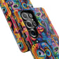 Psychedelic Visions Vibrant Samsung, iPhone and Google Pixel Phone Cases - Colorful Artistic Design