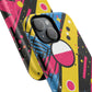 Electric Motion Mix iPhone Cases for Creative Souls | Tough iPhone Magnetic Cases, Stylish Protection, Unique iPhone Accessories, Gift for Art Lovers, Retro Vibes