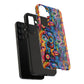 Psychedelic Visions Vibrant Samsung, iPhone and Google Pixel Phone Cases - Colorful Artistic Design