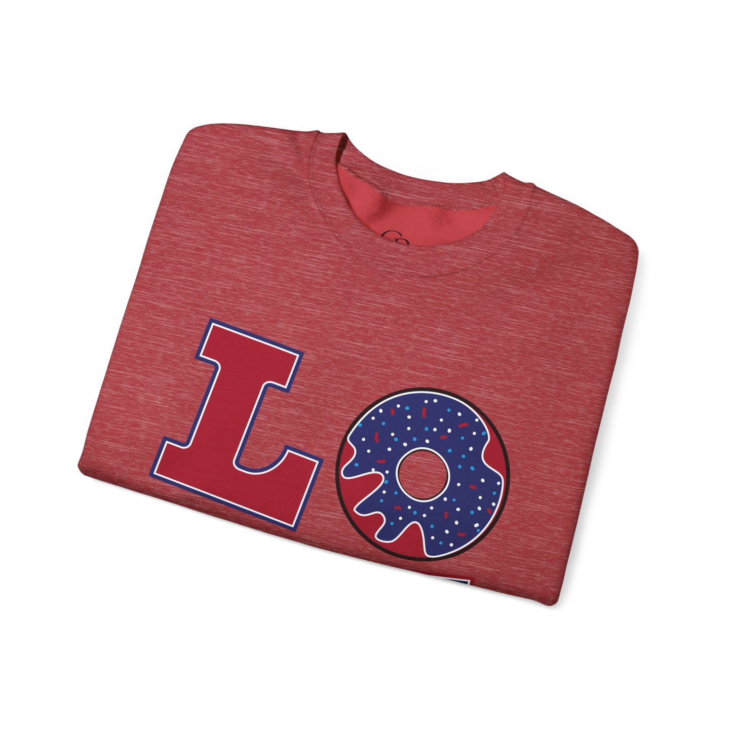 Patriotic LOVE Unisex Heavy Blend™ Crewneck Sweatshirt