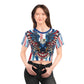 Patriotic Pride Crop Tee (AOP)