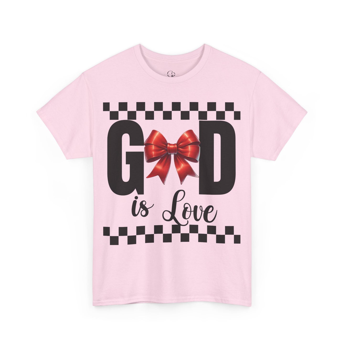 GOD is LOVE Charm Unisex Heavy Gildan Cotton Tee.