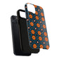 Saffron Tile Bloom Vibrant Floral Tough Magnetic iPhone Case, Durable iPhone Cover, Gift for Her, Floral Design, Unique iPhone Protection.