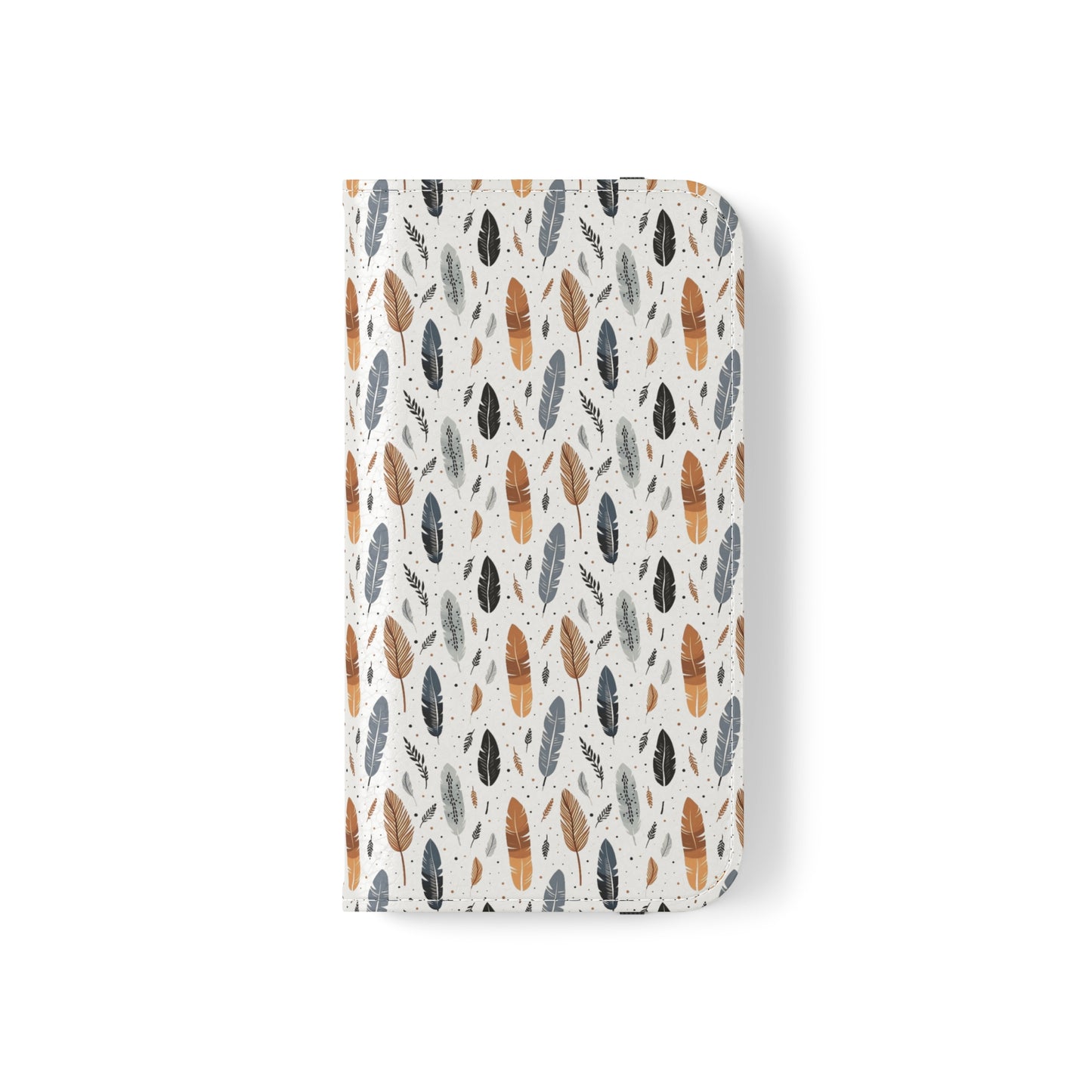 Whispering Feathers iPhone and Samsung Flip Cases