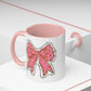 Affirmation Bow Accent Coffee Mug (11oz).