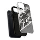 Personalized Monochrome Monstera Tropical Phone Case - Tough Magnetic MagSafe® Cases, Gifts for Nature Lovers, Stylish Phone Accessories, Gifts for Her.