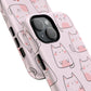 Cute Cat Magnetic iPhone Case, Tough iPhone Cover, Cat Lover Gift, Kawaii Style Case, Pet-Themed Gift