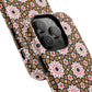 Bohemian Patterned Tough Magnetic Cases, Unique Phone Protection, Stylish Phone Cover, Gift for Trendsetters, Vibrant Designs