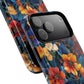 Cathedral Petals Tough Magnetic iPhone Case, Durable, Stylish, Unique Floral Design, Gifts for Her, Birthday, Everyday Use, Stained Glass iPhone Case.