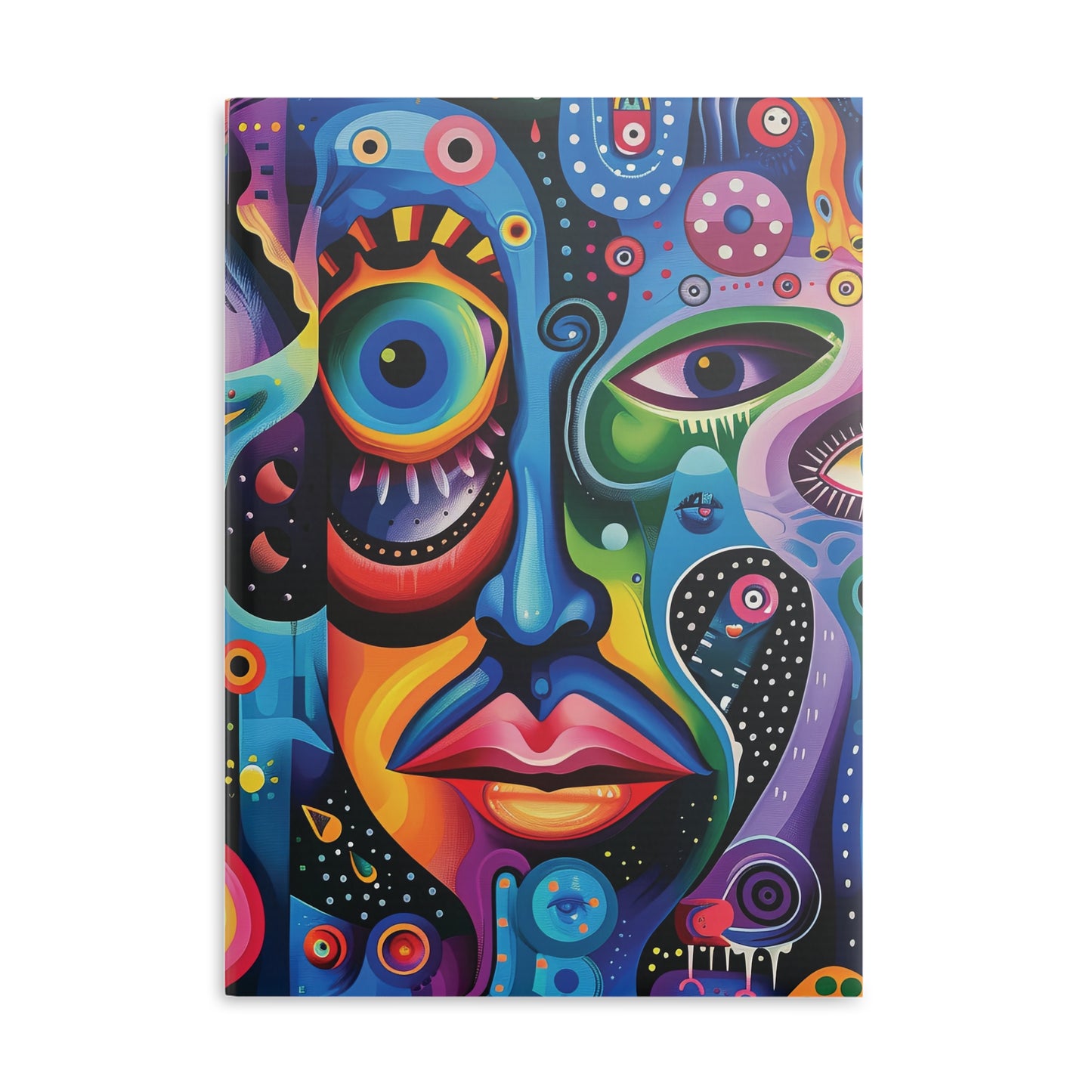 Psychedelic Visions  A Hardcover Notebook (PY)