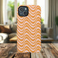 Stylish Tough Magnetic Case for Your iPhone - Trendy Wave Design, Durable Protector, Gift for Her, Cool Tech Accessory, Unique iPhone Cover, Magsafe iPhone Cover.