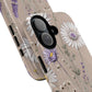 Lavender Floral Tough Magnetic Phone Case | Durable Protective Cover, Flower Design, Gifts for Her, Phone Accessories, Nature Lover