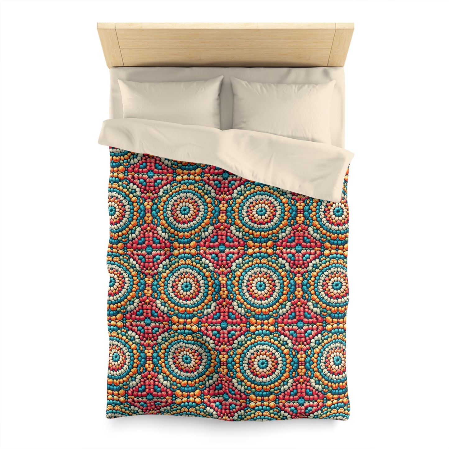 "Kaleidoscope Comfort Duvet Cover''