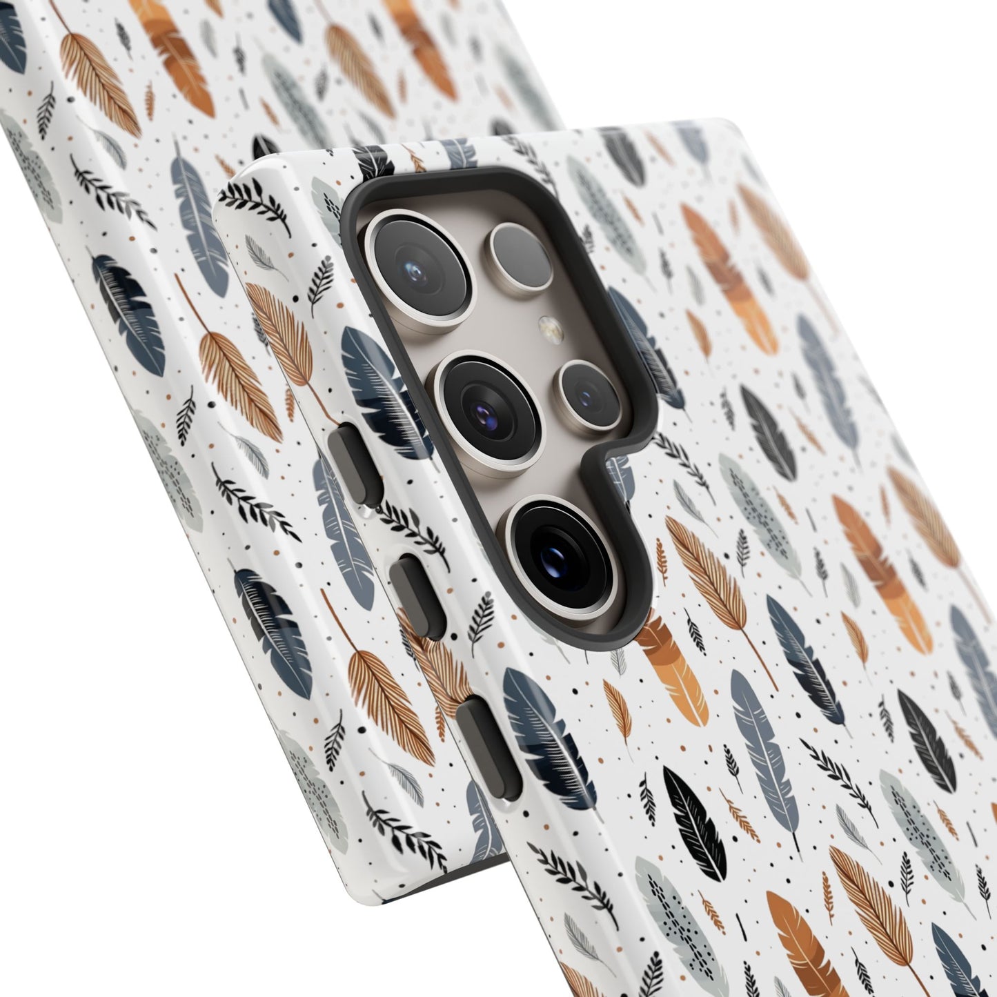 Whispering Feathers iPhone, Samsung and Google Tough Cases