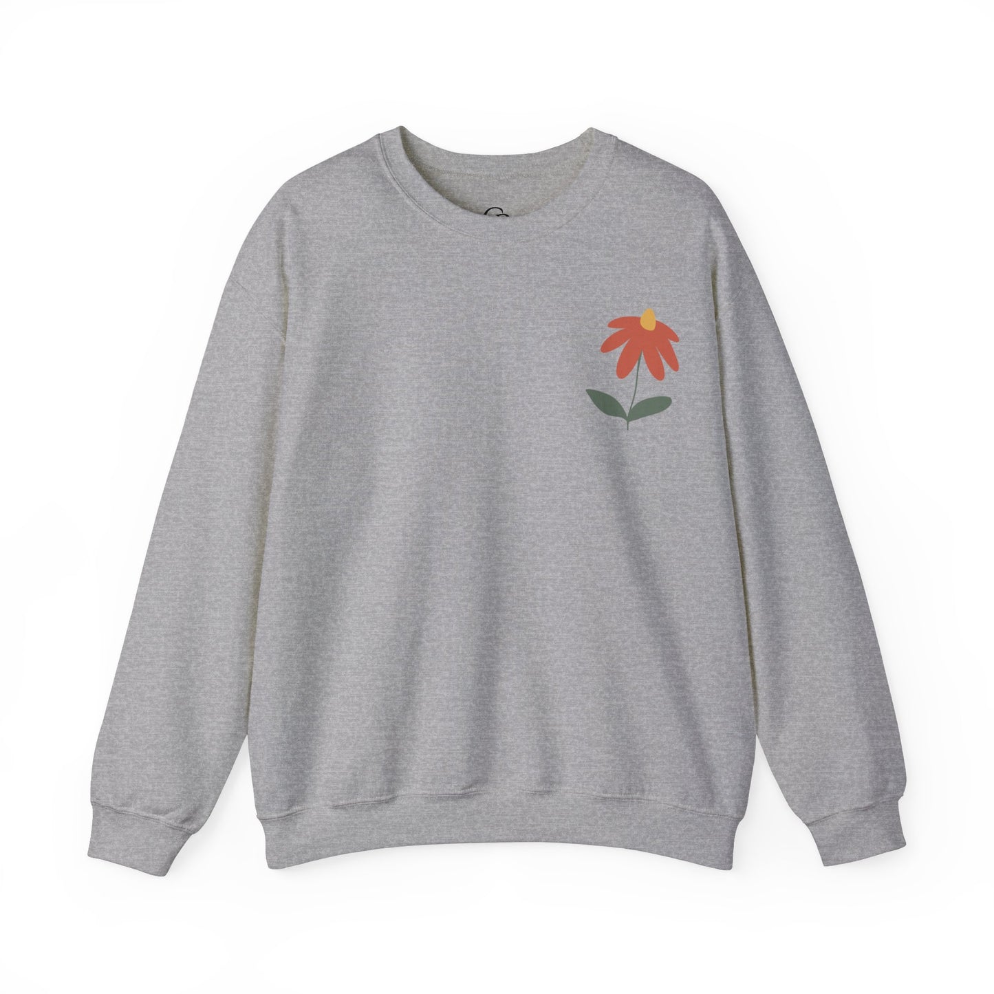 "All-Around Beauty" Unisex Floral Crewneck Sweatshirt