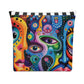 Psychedelic Visions Cotton Cosmetic Bag