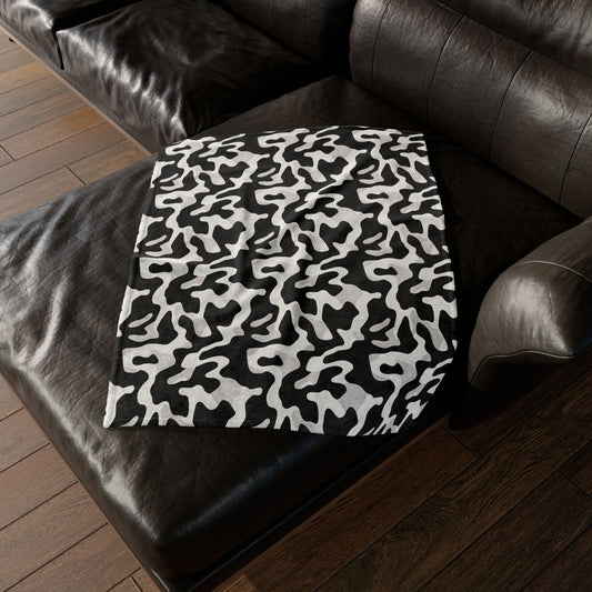 Urban Camo Soft Minky Blanket