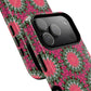 Floral KaleidoBloom iPhone Case, Tough Magnetic Cases, Floral iPhone Cover, Stylish Tech Accessory, Durable Design, Vibrant Gift Idea