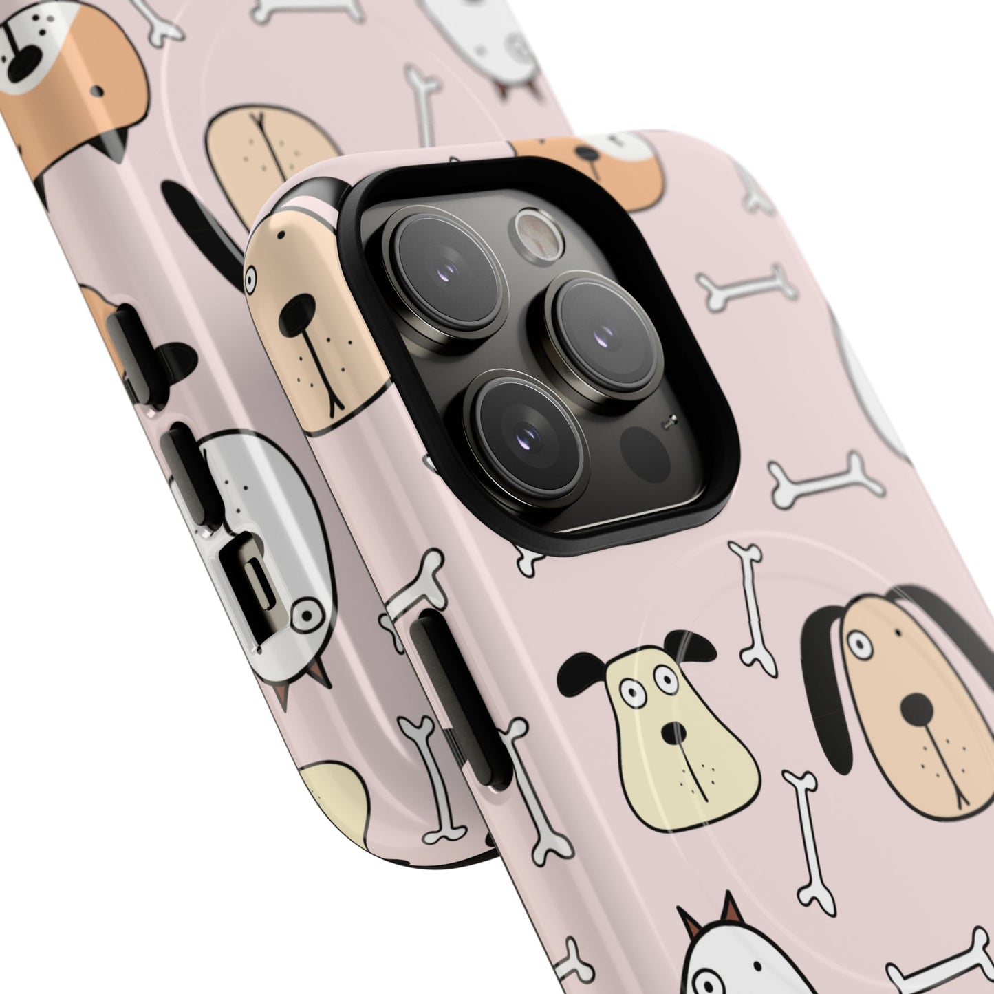 Cute Dog iPhone Case, Tough Magnetic Cases for Pet Lovers, Dog-Themed Accessories, Gift for Dog Owners, Unique iPhone Cover