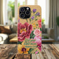 Floral Scripture Phone Case — "Let Your Light Shine" (Matthew 5:16) for iPhone and Samsung Cases.