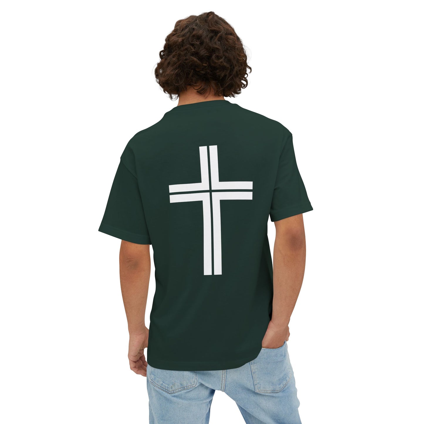 JESUS Charm Unisex Oversized Bella Canvas Boxy Tee