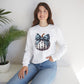 Polka Dot Pumpkin Charm Unisex Heavy Blend™ Crewneck Sweatshirt