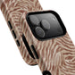 Personalized Zebra Print - Tough MagSafe® Magnetic Cases for Stylish Protection, Gifts for Wildlife Lovers, Trendy Accessories iPhone® 13, 14, iPhone 15, iPhone 16, iPhone 17, Pro, Pro Max, Plus Cases.