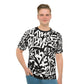 Urban Graffiti Men's Loose T-Shirt (AOP)