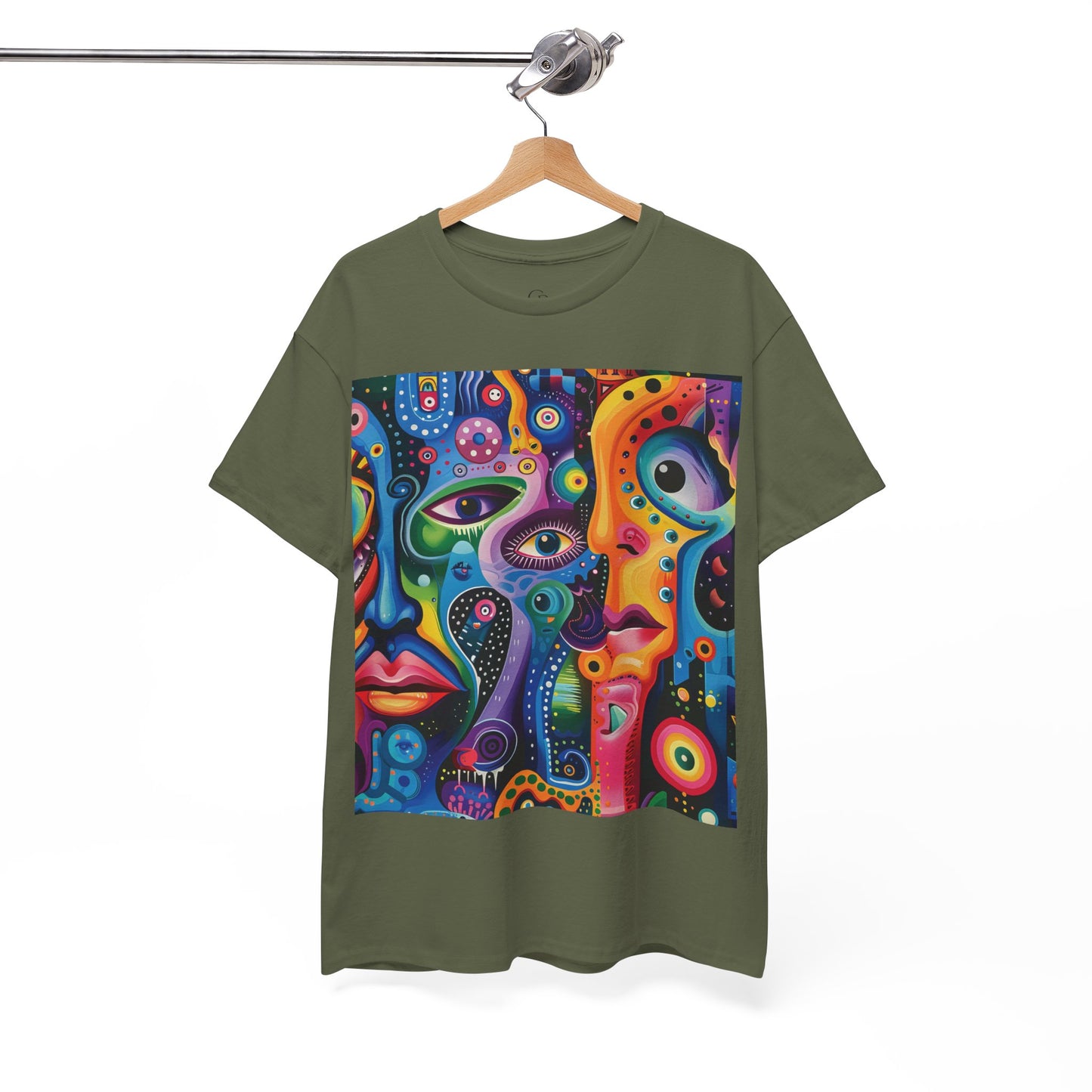 Psychedelic Visions Unisex Heavy Cotton Tee