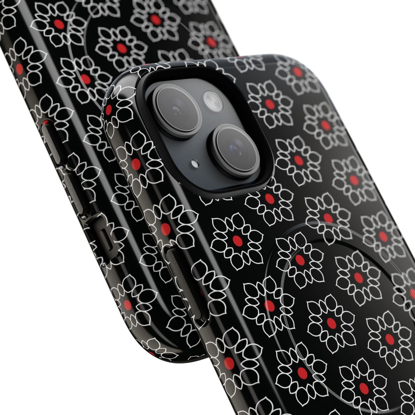 Floral Power Magnetic Tough iPhone Cover | Tough iPhone Cover, Floral Design, Custom iPhone Accessory, Gift for Her, iPhone Case