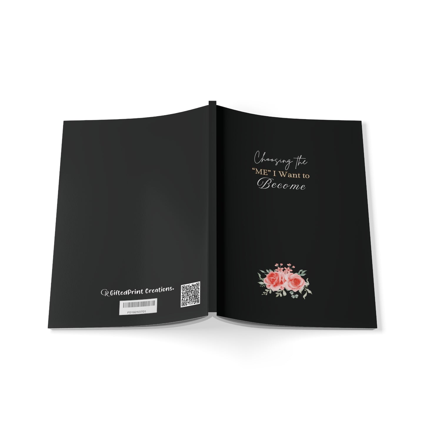 Inspirational Softcover  - ''Choosing the 'me' I want to Become'' A5 Journal, Planning, Gift for Students, Motivation, Goal Setting.