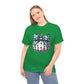 Polka Dot Pumpkin Charm Unisex Heavy Cotton Tee